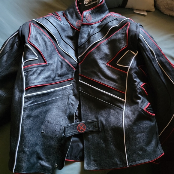 Classiak motorcycle jacket real leather CE armor - Picture 5 of 10